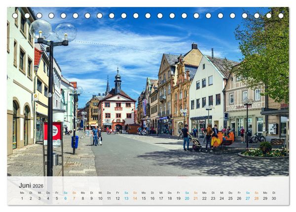 Produktbild: Bad Kissingen - Welterbe-Kurstadt (Tischkalender 2026 DIN A5 quer), CALVENDO Monatskalender