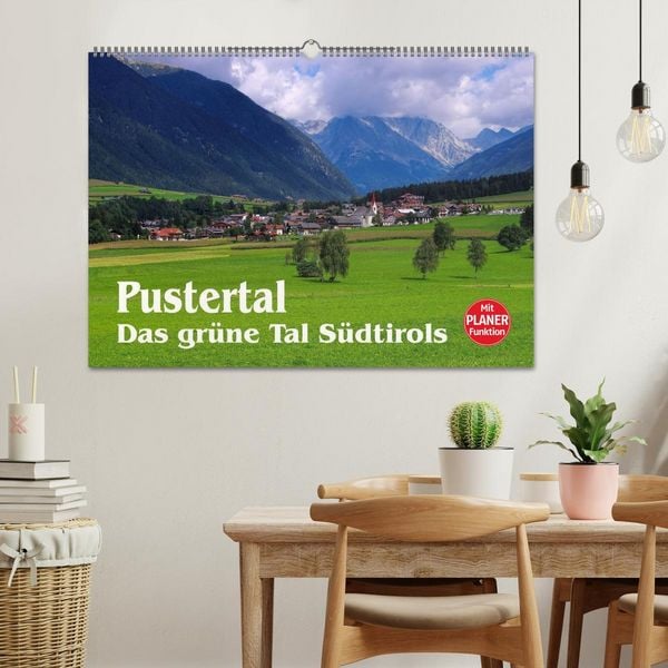 Produktbild: Pustertal - Das gr&uuml;ne Tal S&uuml;dtirols (Wandkalender 2026 DIN A2 quer), CALVENDO Monatskalender