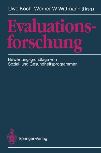 Produktbild: Evaluationsforschung