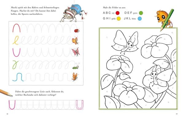 Produktbild: Die kleine Spinne Widerlich - Mein gro&szlig;es buntes Vorschulbuch