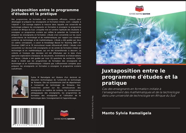 Produktbild: Juxtaposition entre le programme d'&eacute;tudes et la pratique
