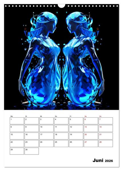 Produktbild: Die Konstellationen der Sterne (Wandkalender 2026 DIN A3 hoch), CALVENDO Monatskalender