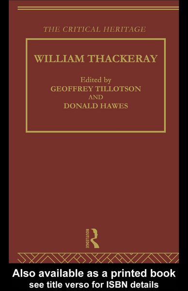 Produktbild: William Thackeray