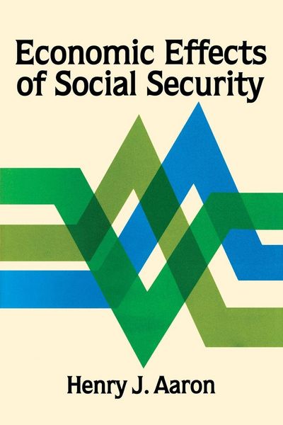 Produktbild: Economic Effects of Social Security
