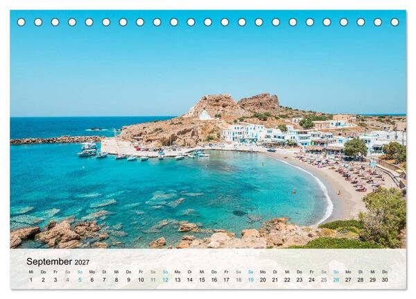 Produktbild: Insel Karpathos - Inselsch&ouml;nheit des Dodekanes (Tischkalender 2027 DIN A5 quer), CALVENDO Monatskalender