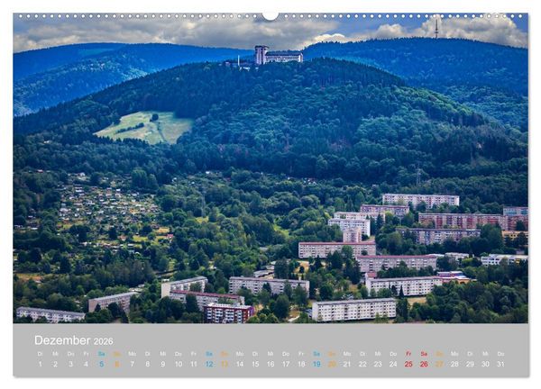 Produktbild: Suhl - die th&uuml;ringische Waffenmetropole (hochwertiger Premium Wandkalender 2026 DIN A2 quer), Kunstdruck in Hochglanz