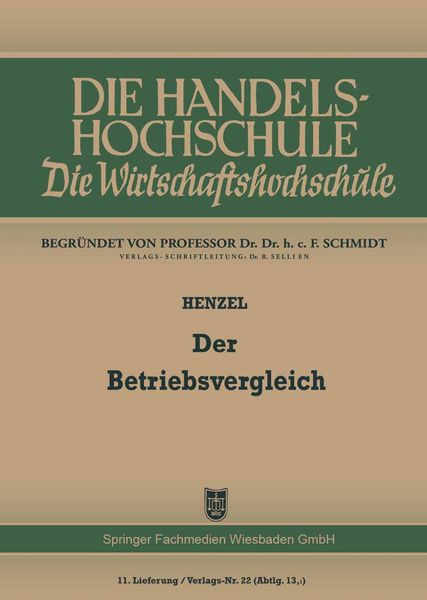 Produktbild: Der Betriebsvergleich
