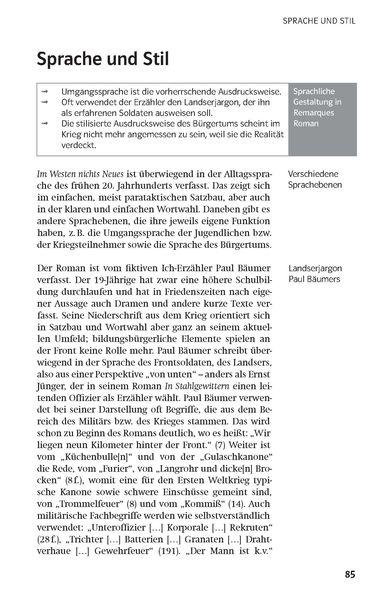 Produktbild: Lekt&uuml;rehilfen "Im Westen nichts Neues"