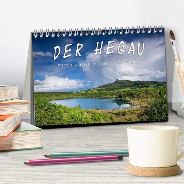Produktbild: Der Hegau - Wanderparadies am westlichen Bodensee (Tischkalender 2026 DIN A5 quer), CALVENDO Monatskalender