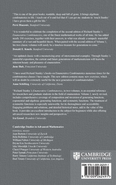 Produktbild: Enumerative Combinatorics: Volume 2