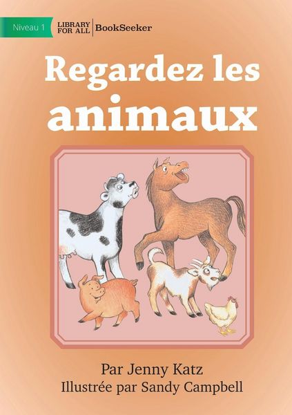 Produktbild: Look at the Animals - Regardez les animaux