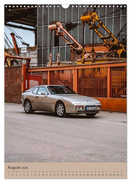 Produktbild: Porsche 944 - Fine Art (Wandkalender 2026 DIN A3 hoch), CALVENDO Monatskalender