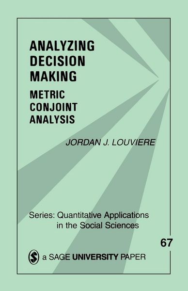 Produktbild: Analyzing Decision Making