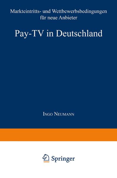 Produktbild: Pay-TV in Deutschland