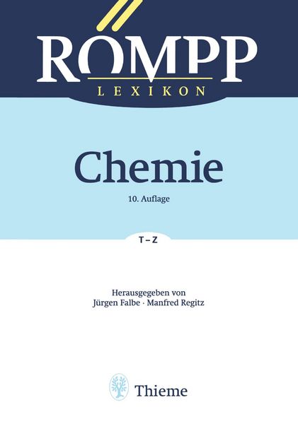 Produktbild: R&Ouml;MPP Lexikon Chemie, 10. Auflage, 1996-1999