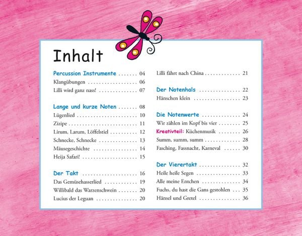 Produktbild: Lillis Percussionschule (mit CD)