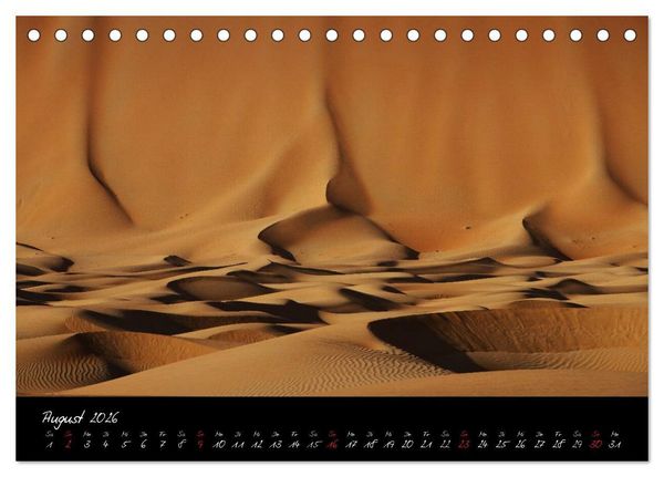 Produktbild: Farben der W&uuml;ste (Tischkalender 2026 DIN A5 quer), CALVENDO Monatskalender