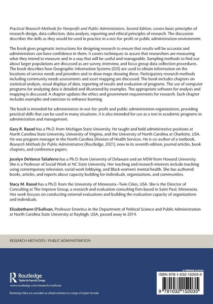 Produktbild: Practical Research Methods for Nonprofit and Public Administrators