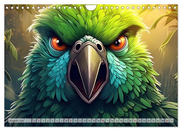 Produktbild: Bitters&uuml;&szlig;e Miesepeter (Wandkalender 2026 DIN A4 quer), CALVENDO Monatskalender