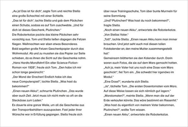 Der kleine Major Tom. Adventskalenderbuch: Mit 24 Kapiteln