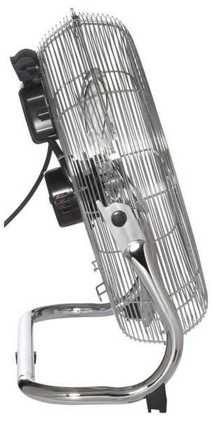 Produktbild: Sygonix Bodenventilator 70W (&Oslash; x H) 505mm x 480mm Chrom