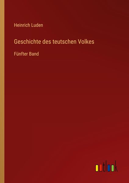 Produktbild: Geschichte des teutschen Volkes