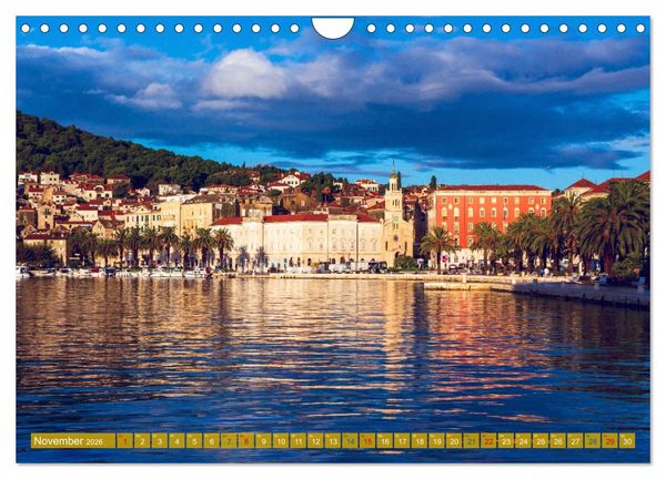Produktbild: Split - Zauberhafte Perle an der Adriak&uuml;ste Kroatiens (Wandkalender 2026 DIN A4 quer), CALVENDO Monatskalender
