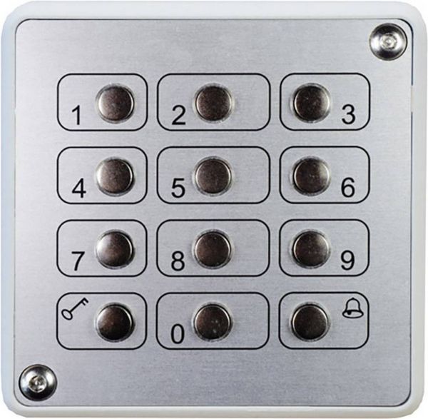 Produktbild: Kaiser Nienhaus 100620 Metalltastatur Aufputz