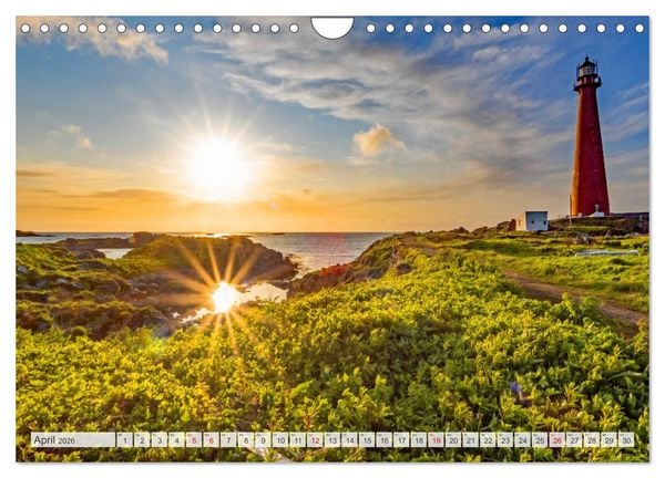 Produktbild: Vom Nordkap zum S&uuml;dkap (Wandkalender 2026 DIN A4 quer), CALVENDO Monatskalender