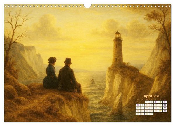 Produktbild: Im Licht der Sehnsucht - Romantische Landschaften (Wandkalender 2026 DIN A3 quer), CALVENDO Monatskalender