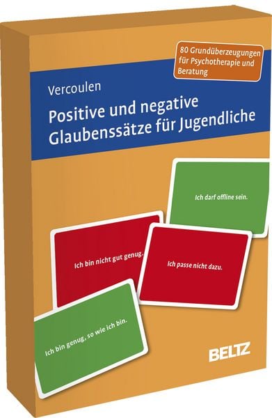 Produktbild: Positive und negative Glaubenss&auml;tze f&uuml;r Jugendliche