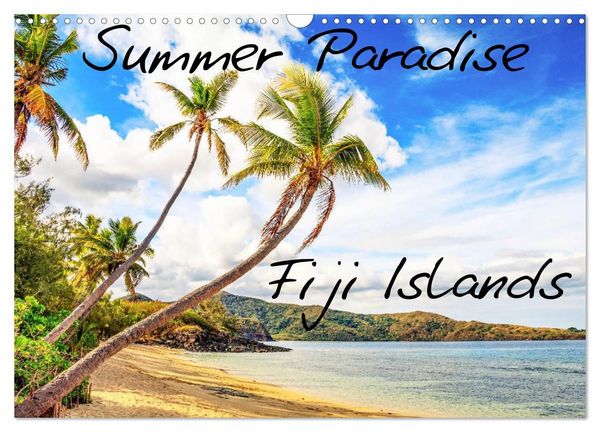 Produktbild: Summer Paradise Fiji (Wandkalender 2027 DIN A3 quer), CALVENDO Monatskalender