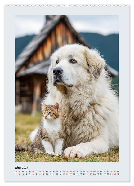 Produktbild: Der Karakatschan. Furchtlose und treue H&uuml;ter der Herden (hochwertiger Premium Wandkalender 2027 DIN A2 hoch), Kunstdruck in Hochglanz