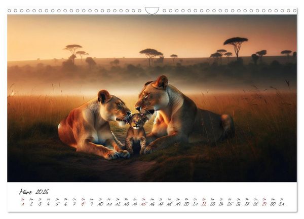 Produktbild: Die besten Naturbilder des Jahres - Einzigartige Augenblicke (Wandkalender 2026 DIN A3 quer), CALVENDO Monatskalender