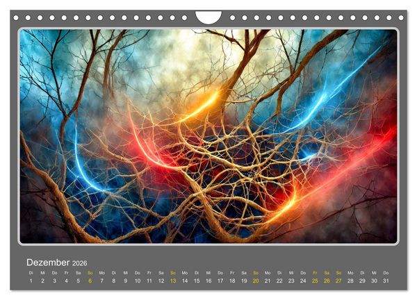 Produktbild: Energiefantasien (Wandkalender 2026 DIN A4 quer), CALVENDO Monatskalender
