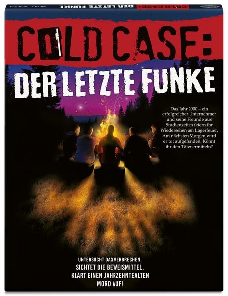 ThinkFun Cold Case: Der letzte Funke - Kombinationsspiel ab 14 Jahre