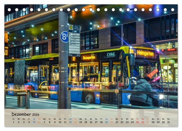 Produktbild: Nahverkehr in Chemnitz (Tischkalender 2026 DIN A5 quer), CALVENDO Monatskalender