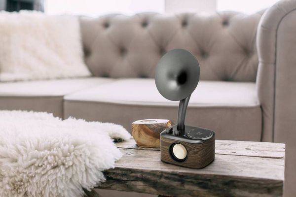 Produktbild: Sangean WR-45 Black Tischradio UKW AUX, Bluetooth&reg; wiederaufladbar Schwarz