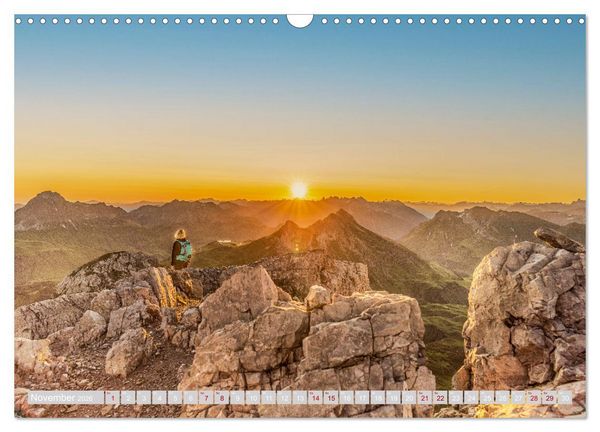 Produktbild: Arlberger Bergwelten (Wandkalender 2026 DIN A3 quer), CALVENDO Monatskalender