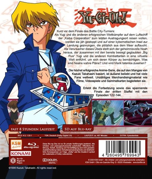 Produktbild: Yu-Gi-Oh! 6 - Staffel 3.2: Episode 121-144