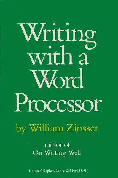Produktbild: Writing with a Word Processor