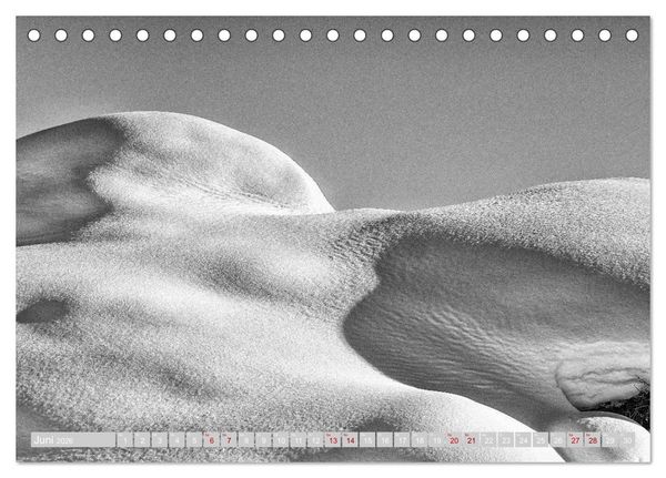 Produktbild: Arlberg black and white (Tischkalender 2026 DIN A5 quer), CALVENDO Monatskalender