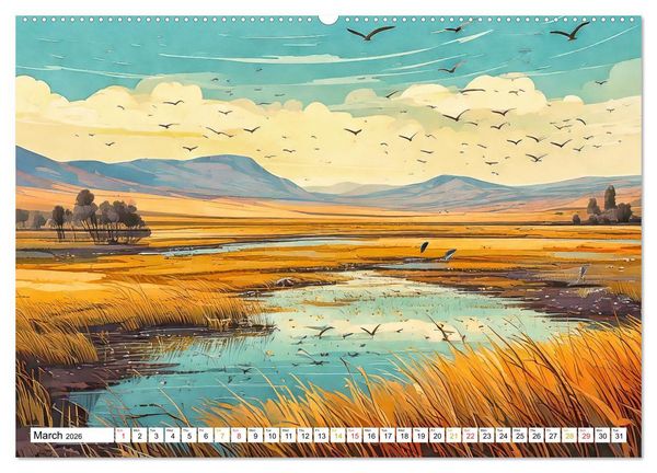 Produktbild: Braun, W: Peaceful Realms of Illustrated Landscapes (High Qu