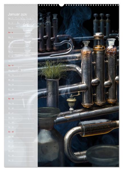 Produktbild: Funny Kitchen - Der verr&uuml;ckte K&uuml;chenplaner (hochwertiger Premium Wandkalender 2026 DIN A2 hoch), Kunstdruck in Hochglanz