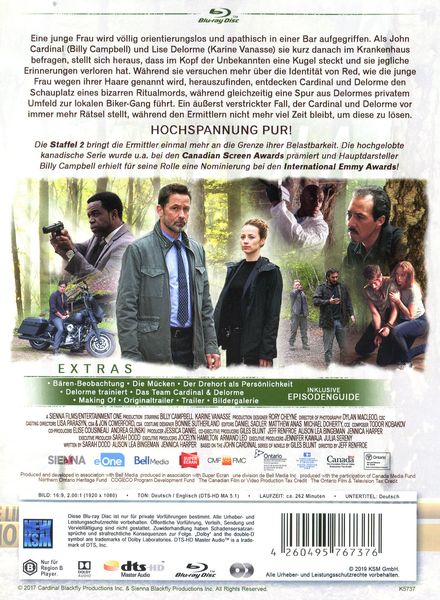 Produktbild: Cardinal - Die komplette zweite Staffel [2 BRs]