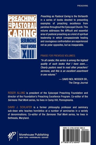 Produktbild: Preaching as Pastoral Caring
