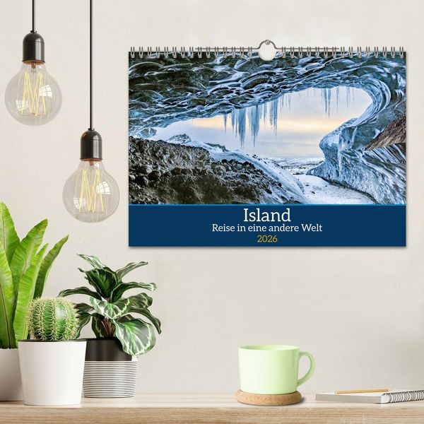 Produktbild: Island - Reise in eine andere Welt (Wandkalender 2026 DIN A4 quer), CALVENDO Monatskalender