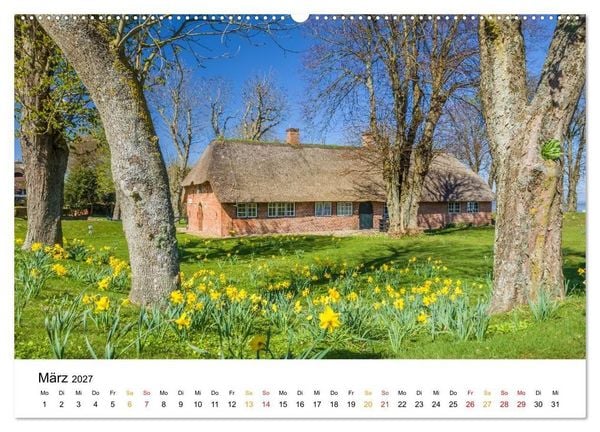 Produktbild: Sylt - Meine Trauminsel (Wandkalender 2027 DIN A2 quer), CALVENDO Monatskalender