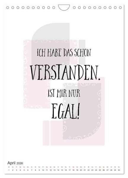 Produktbild: Mit Humor durch den Arbeitstag (Wandkalender 2026 DIN A4 hoch), CALVENDO Monatskalender