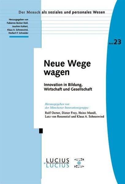 Produktbild: Neue Wege wagen